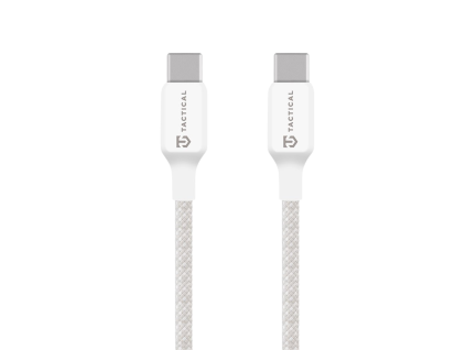 Tactical Stitch Thread Cable USB-C/USB-C 1m White