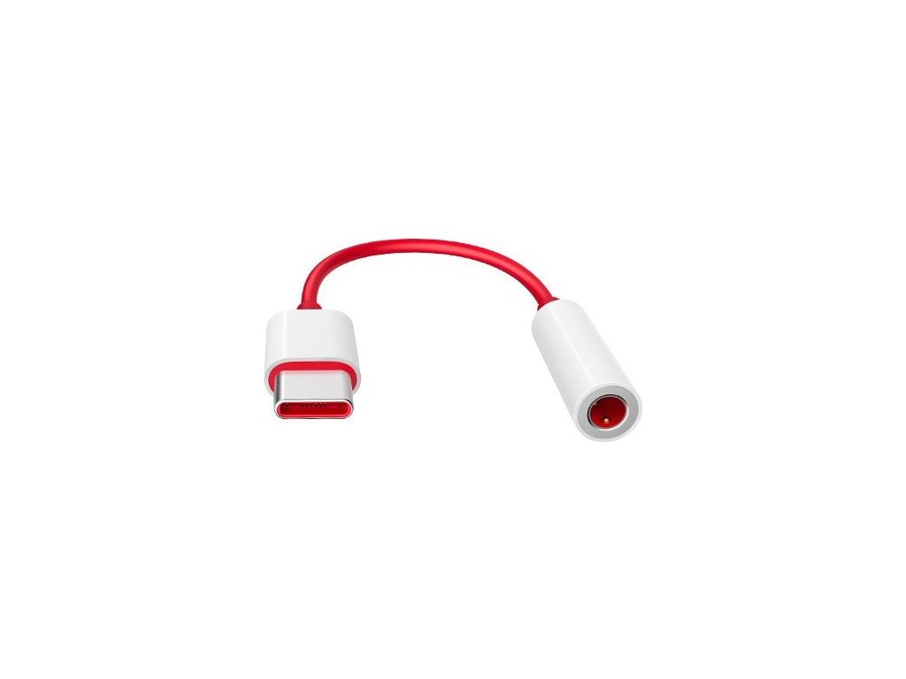 OnePlus USB-C to 3,5mm Adapter Red (Bulk)