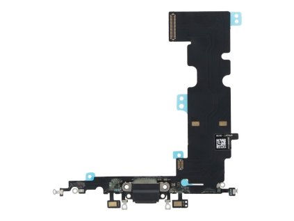 Nabíjecí port Flex kabel pro iPhone 8 Plus OEM - Černý