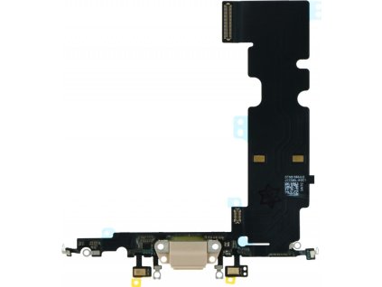 Nabíjecí port Flex kabel pro iPhone 8 Plus ORI - Zlatý