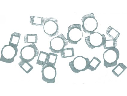 Plíšky kamery a držák snímače pro iPhone 6/6 Plus HQ