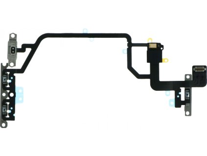 Flex kabel tlačítka napájení a hlasitosti s kovovým držákem pro iPhone XR ORI R
