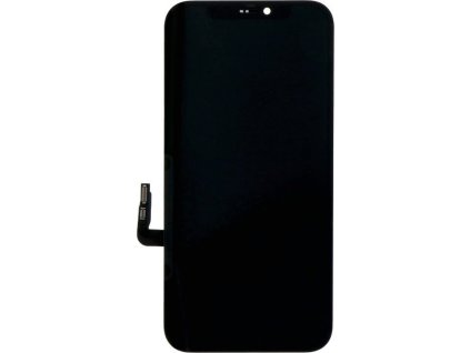 Náhradní displej s velkým výřezem pro iPhone 12 / 12 Pro Incell ZY - Černý