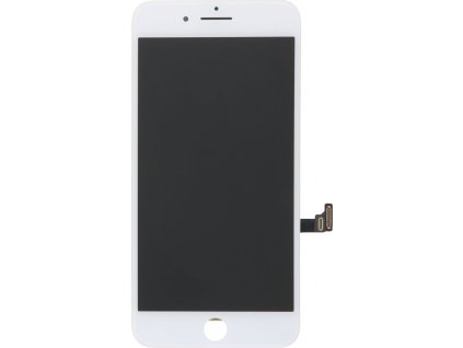 LCD displej včetně osazení a flex kabelů bez snímače otisků prstů pro iPhone 8 Plus OEM - Bílý