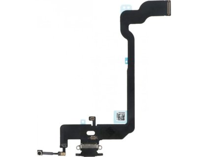 Nabíjecí port a flex kabel pro iPhone XS OEM - Černý
