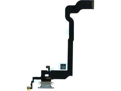 Flex kabel s nabíjecím portem pro iPhone X ORI - Šedý