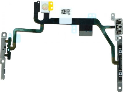 Flex kabel tlačítka napájení a hlasitosti s kovovým držákem pro iPhone 8 / SE 2020 / SE 2022 ORI
