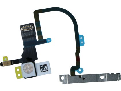 Flex kabel napájecího tlačítka s kovovým držákem pro iPhone XS ORI