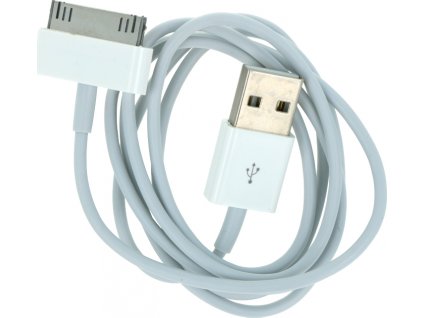 Nabíjecí kabel USB pro iPhone 4/4S iPad 2/3 White