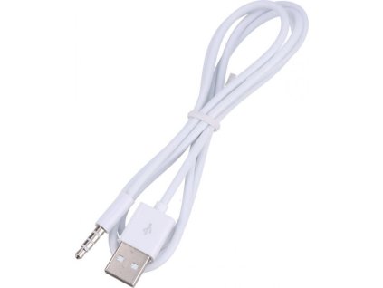 USB napájecí kabel bílý 1,5m.