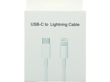 Nabíjecí kabel Typ C, Lighnting pro iPhone 11/11 Pro/11 Pro Max/12/12 Mini/12 Pro/12 Pro Max 1M White