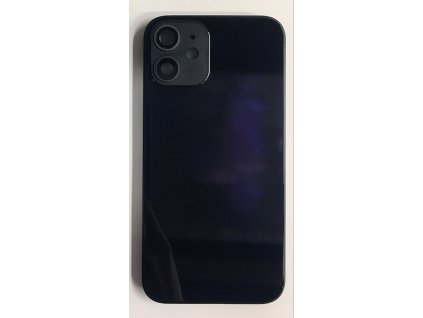 Osazený housing a kryt baterie pro iPhone 12 Mini OEM - Černý