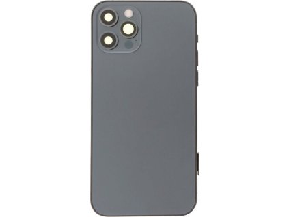 Osazený housing a kryt baterie pro iPhone 12 Pro OEM - Černý
