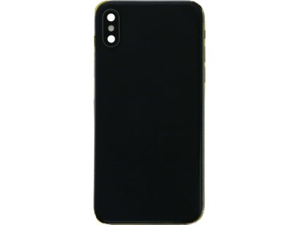 Osazený housing a kryt baterie pro iPhone XS OEM - Černý