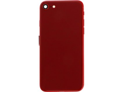 Osazený housing a kryt baterie pro iPhone 8 OEM - Červená