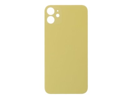 Zadní kryt baterie se zvětšeným otvorem na kameru pro iPhone 11 OEM - Žlutý