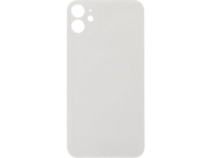 Zadní kryt baterie se zvětšeným otvorem na kameru pro iPhone 11 OEM - Bílý