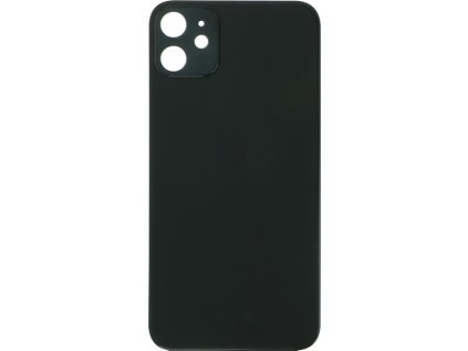 Zadní kryt baterie se zvětšeným otvorem na kameru pro iPhone 11 OEM - Černý