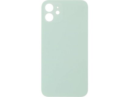 Zadní kryt baterie se zvětšeným otvorem na kameru + lepení pro iPhone 12 OEM - Zelený