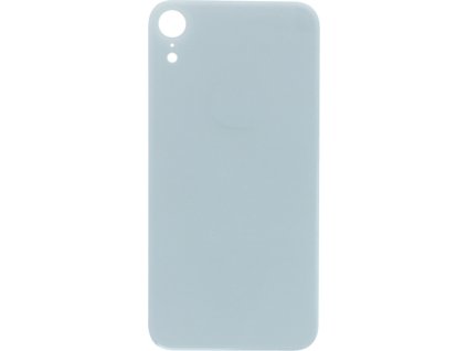 Zadní kryt baterie se zvětšeným otvorem na kameru + lepení pro iPhone XR OEM - Bílý