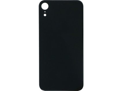 Zadní kryt baterie se zvětšeným otvorem na kameru + lepení pro iPhone XR OEM - Černý