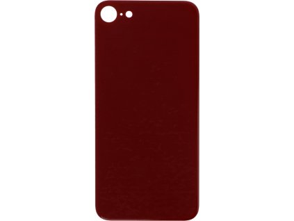 Battery Door with Adhesive for iPhone 8 Special & Large Hole Red OEM