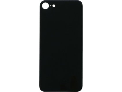 Zadní kryt baterie se zvětšeným otvorem na kameru pro iPhone 8 OEM - Černý