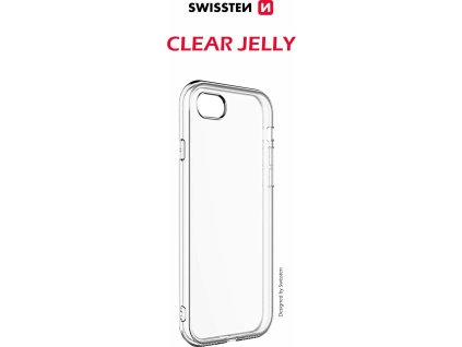 Pouzdro swissten clear jelly pro apple iphone 7/8/se 2020/se 2022 transparentní