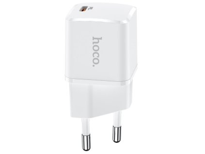 Hoco kompaktní nabíječka 20W USB-C bílá