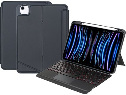 Kryt s klávesnicí pro iPad Pro 11 2018-2022 / Air 2020-2022 Černý