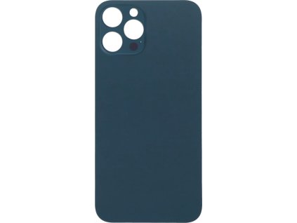 Zadní kryt baterie se zvětšeným otvorem na kameru + lepení pro iPhone 12 Pro Max OEM - Modrý