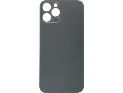 Zadní kryt baterie se zvětšeným otvorem na kameru + lepení pro iPhone 12 Pro Max OEM - Černý
