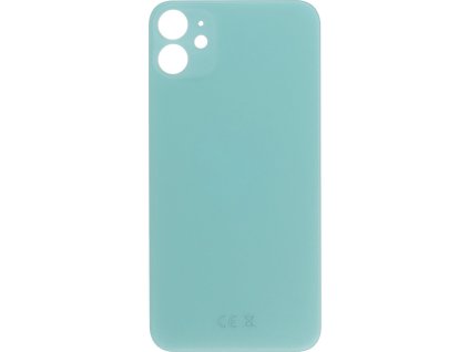 Zadní kryt baterie s lepením pro iPhone 11 HQ - Zelený