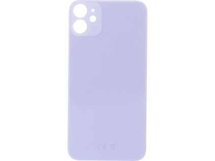 Zadní kryt baterie s lepením pro iPhone 11 HQ - Fialový