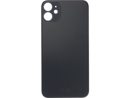Zadní kryt baterie s lepením pro iPhone 11 HQ - Černý