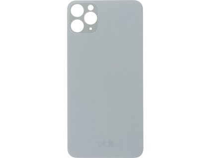 Zadní kryt baterie s lepením pro iPhone 11 Pro Max HQ - Bílý