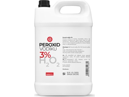 Peroxid vodíku na úklid 5L