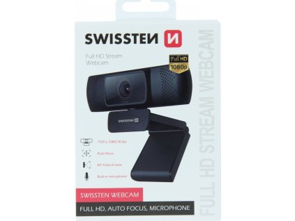 Swissten webcam fhd 1080p