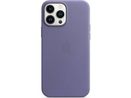 MM1P3ZM/A Apple Kožený Kryt vč. MagSafe pro iPhone 13 Pro Max Wisteria