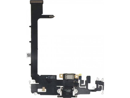 Charging Port Flex Cable with Board for iPhone 11 Pro Max Black OEM