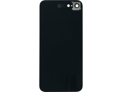 Battery Door + Back Camera Lens and Bezel for iPhone 8 European Version Black OEM