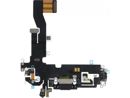 Nabíjecí flex konektor pro iPhone 12 / 12 Pro OEM - Černý