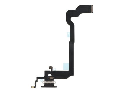 Flex kabel s nabíjecím portem pro iPhone X ORI - Černý
