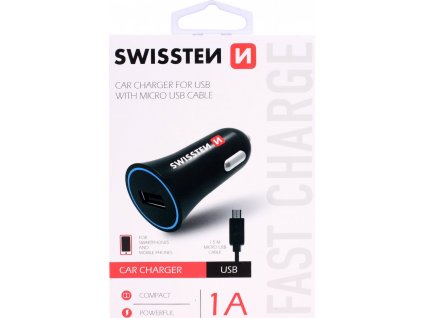 Swissten cl adaptér na usb 1a power + kabel micro usb