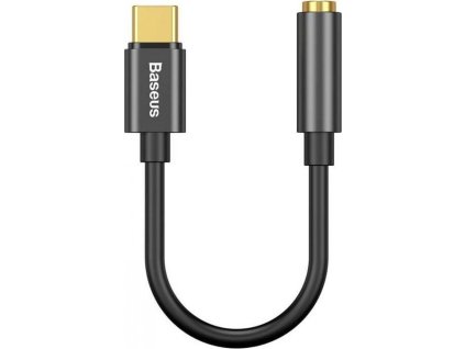 Baseus CATL54-01 Kabelová Redukce z USB-C na 3,5mm Audio Jack L54 (female) Black