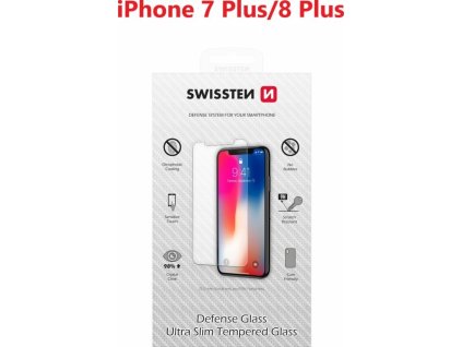 Ochranné temperované sklo swissten pro apple iphone 7 plus/8 plus re 2,5d