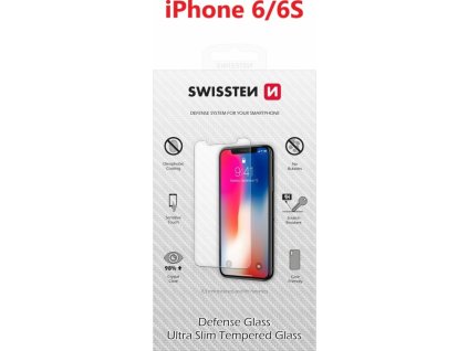 Ochranné temperované sklo swissten pro apple iphone 6/6s re 2,5d