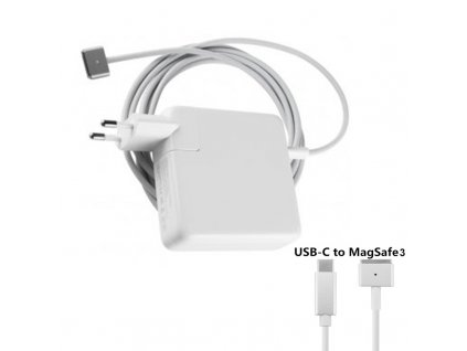 67W Type-C to MagSafe3 T-Style 5Pin Charger with Box Packaging for MacBook Pro 14" 2023 A2779