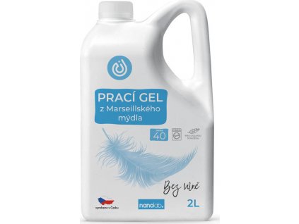 Prací gel z Marseillského mýdla pro citlivou pokožku 2L
