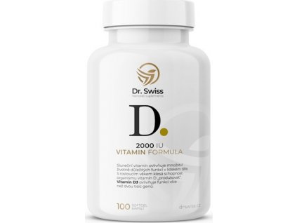 Dr. Swiss Vitamín D 100 kapslí